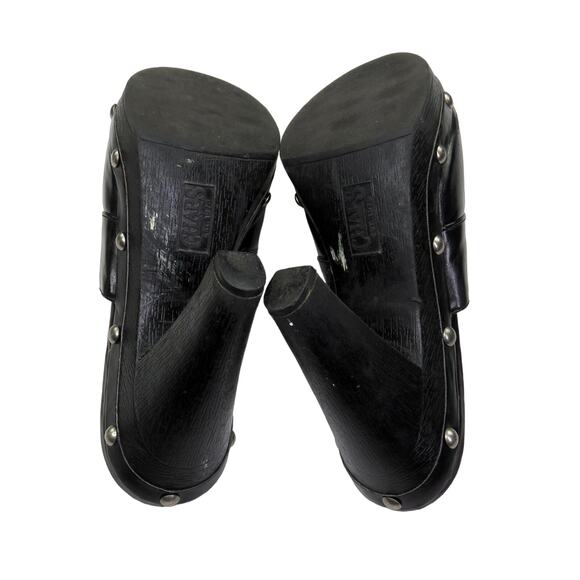 Y2k Chaps Chunky Clogs with Studded Detail Size 9.5 - Picture 3 of 10